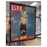3PC FRAMED VINTAGE MARILYN MONROE MAGAZINE COVERS