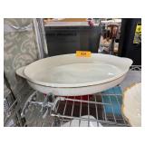 LARGE LENOX CHINA BAKING DISH ETERNAL BAKEWARE