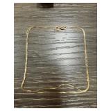 18K GOLD CHAIN NECKLACE