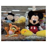 LOT OF KIDS STUFFED ANIMAL TOYS PEANUTS / DISNEY