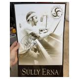 SULLY ERNA SIGNED POSTER