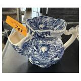 ANTIQUE OLDE FOLEY KENT TRANSFERWARE SHAVING MUG