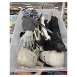 LARGE BIN OF HALLOWEEN DECOR
