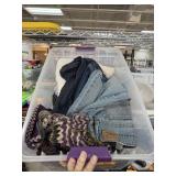 LARGE BIN OF JEANS / PANTS MIX SIZES ~APPROX 8