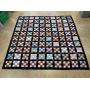LARGE HANDMADE QUILT / QUILTED BLANKET