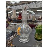 VINTAGE 4 SECTION LIQUOR DECANTER