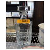 CROWN ROYAL CRYSTAL WHISKEY DECANTER