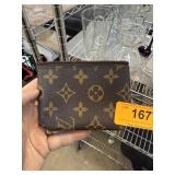 LOUIS VUITTON SMALL ZIPPERED POUCH NOTE