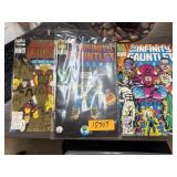 3PC INFINITY GAUNTLET COMIC BOOKS KEYS #1 ETC