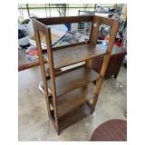 FOLDING SHELF BOOKCASE UNIT