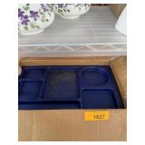 LARGE BOX OF PLASTIC LUNCH TRAYS UPDATE