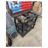 3 TIER METAL SHELF UNIT