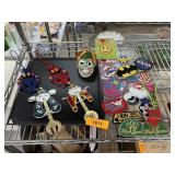 LOT OF MIXED PATCHES SUGAR SKULL ETC