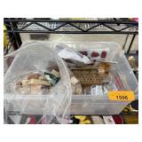 LARGE BIN OF CRAFTS STAMPS / BLOCKS