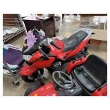 KIDS MOTORCYLE TOY WITH KEY WORKS