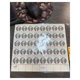 LAFAYETTE STAMP SHEET