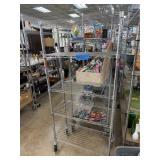 ROLLING METAL SHELF