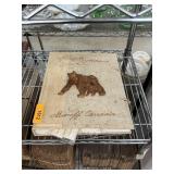 HANDMADE BANFF CANADA BEAR THEME PHOTO ALBUM