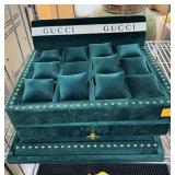 NICE!!! GUCCI JEWELRY BOX STORE DISPLAY NOTE