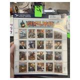 CIVIL WAR SEALED STAMP POSTAGE SET