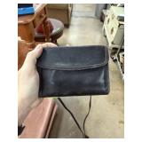 EARLY COACH? LEATHER CROSSBODY PURSE