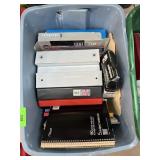 LARGE BIN OF OFFICEW WHITEBOARDS