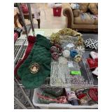 GLASS ICYCLE CHRISTMAS ORNAMENTS ETC