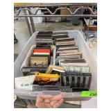 LARGE LOT OF CASSETTES / 8 TRACK TAPES