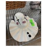 SIGNED PORCELAIN  MASK DAMNA
