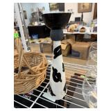 SIGNED POTTERY PIECE HANDMADE CANDLE / VASE