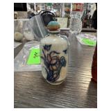 CHINESE POTTERY SNUFF / OPIUM BOTTLE