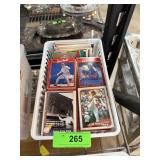 BIN OF MIXED SPORTS CARDS