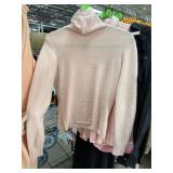 ANN TAYLOR DESIGNER CASHMERE TURTLENECK SWEATER M