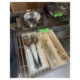 SILVERPLATE BERRY UTENSILS / ETC