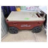 AMES LAWN BUDDY GARDEN SEAT W STORAGE