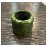 CHINESE JADE THUMB RING