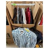 LARGE LOT OF CLOTHES ORVIS AND MORE NOTE