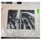 NICK LABARBA SIGNED & MATTED PHOTOGRAPH
