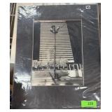 NICK LABARBA SIGNED & MATTED PHOTOGRAPH