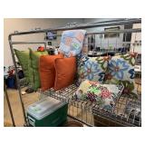LOT OF BETTER THROW PILLOWS