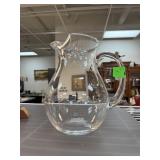 QUALITY GLASS PITCHER