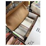 BIN OF MIXED SPORTS CARDS