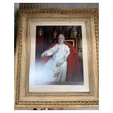 ALEXANDER CLAYTON POPE JOHN PAUL II PRINT NOTE