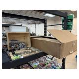 LARGE LOT OF WINE RELATED ITEMS & WINE BOXES