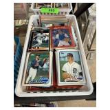 BIN OF MIXED SPORTS CARDS