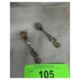 .835 SILVER SALT CELLAR SPOONS