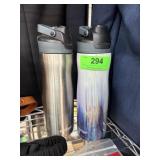 2PC CONTIGO ST STEEL WATER BOTTLES $20-30 ECH