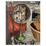 LIGHTED COSMETICS MIRROR / RING HOLDERS