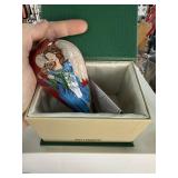 PIER 1 LI BIEN GLASS CHRISTMAS ORNAMENT