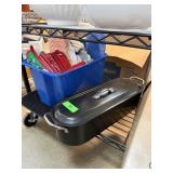 POISSONNIERE FISH POT & BIN OF OVEN MITTS